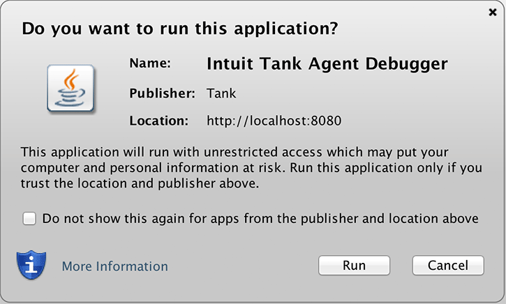 "Applets": Trust certs